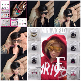 Phụ kiện mắt kính búp bê Barbie và Ken chính hãng. Vương miệng cho búp bê. Vòng cổ búp bê. Mã Phụ kiện E