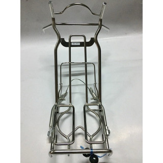 Baga Giữa Inox 10li 100% dành cho Future Neo, Fu cũ, Future 125 2018-2022, Future 125 2012-2017 (bụng bự)