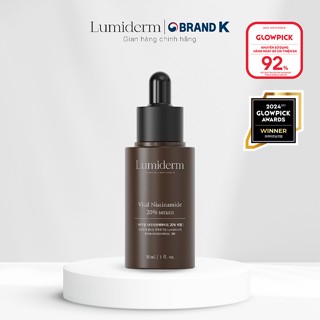 Tinh chất Lumiderm Vital Niacinamide 20% Serum dưỡng sáng da, mờ thâm 30ml