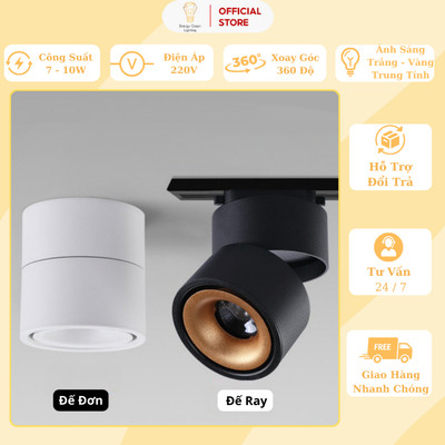 Đèn LED Ống Bơ Energy Green Lighting Chiếu Rọi Điểm Soi Trang Trí Phòng Khách / Phòng Ăn , Sudio