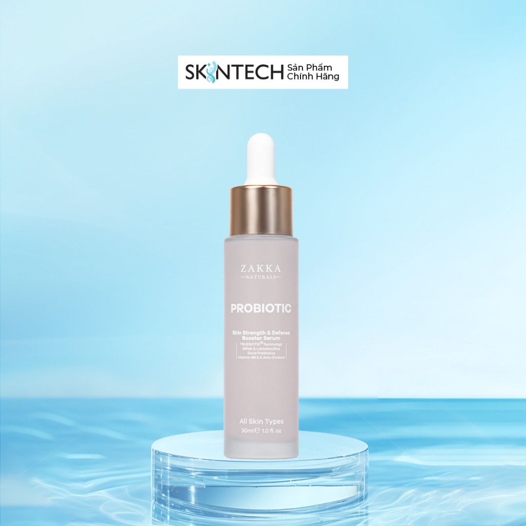 Tinh Chất Hỗ Trợ Khỏe Da Probiotic Zakka Naturals 30ml