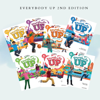 Sách - Trọn bộ Everybody Up Phiên bản 2nd Edition (Student Book + Workbook) Starter 1 2 3 4 5 6