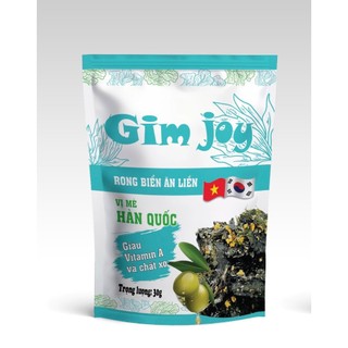 Rong biển ăn liền/ Rong biển Gimjoy 30g vị mè Hàn Quốc
