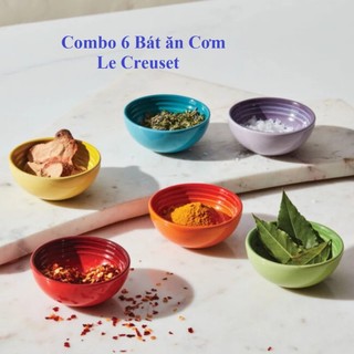 Bát ăn cơm Le creuset, chén ăn cơm LC 12cm, dùng ăn cơm, decor bàn bếp, quà tặng