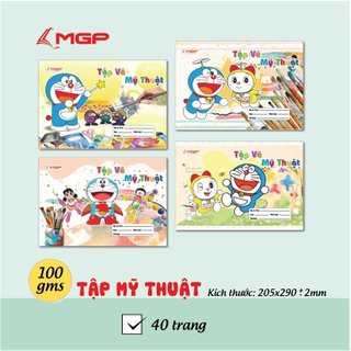 (10 Quyển) Tập Vở Mỹ Thuật 40 Trang A4 Dày 100mgs (Dày) Minh Gia Phát - Camshop
