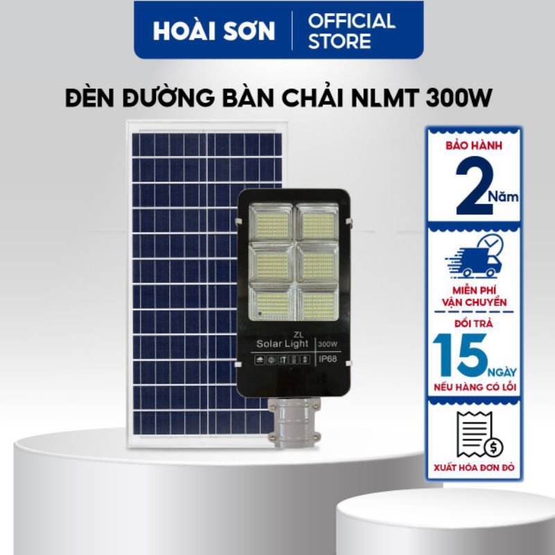 [300W] ĐÈN ĐƯỜNG BÀN CHẢI NĂNG LƯỢNG MẶT TRỜI TOKO -300W IP68
