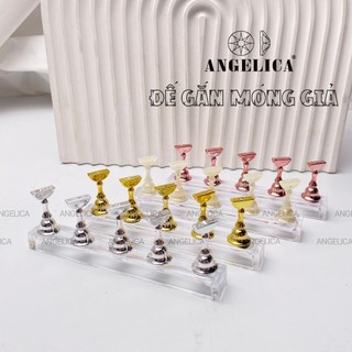 Đế gắn móng giả tập vẽ nail - đế nam châm gắn móng mẫu chuyên dụng