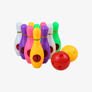 Lưới bowling đồ chơi 10 trái cỡ nhỏ Hoàng Thu HT7664