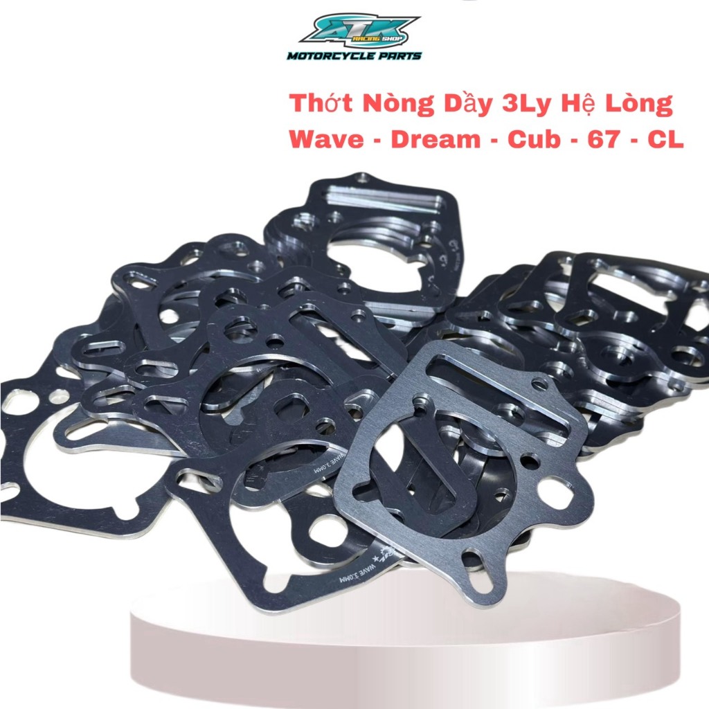 Thớt nòng cnc dầy 3ly dành cho Hệ Lòng xe Wave Dream Cub 67 CD CL phụ tùng