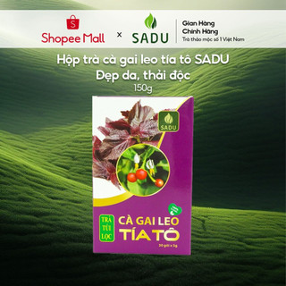 Mua 3 tặng 1 hộp cà gai leo tía tô Sadu đẹp da,chăm sóc sức khỏe 150g
