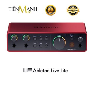   Chính Hãng BH 3 Năm  Focusrite 2i2 Gen 4 Sound Card Âm Thanh Scarlett - Focus USB Audio SoundCard Gen4 
