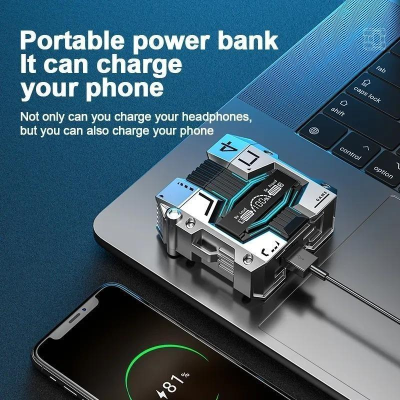 M45 TWs Tai nghe không dây tai nghe BLUETOOTH Touch Control Giảm nhiễu tai nghe tai nghe tai nghe bằng micrô với micrô | BigBuy360 - bigbuy360.vn