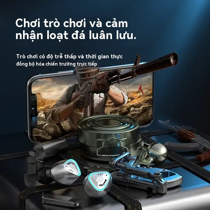 M45 TWs Tai nghe không dây tai nghe BLUETOOTH Touch Control Giảm nhiễu tai nghe tai nghe tai nghe bằng micrô với micrô | BigBuy360 - bigbuy360.vn