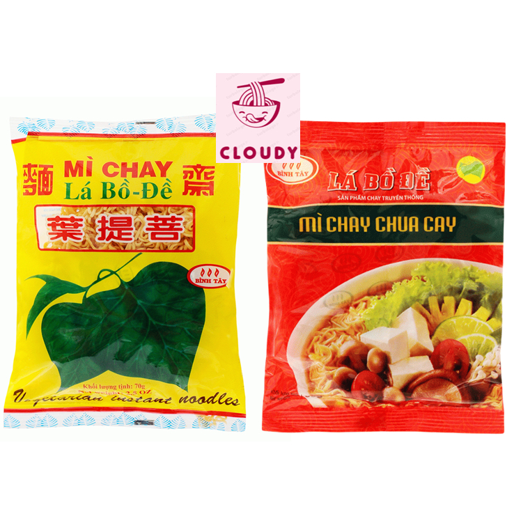 Mì Chay, Chay chua cay Lá Bồ Đề (30 gói/thùng)