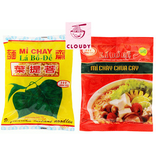 Mì chay, chay chua cay lá bồ đề