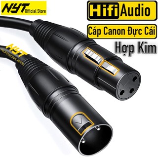 Dây Canon XLR Cắm Micro Soundcard Livestream Cao Cấp NYT ATN101 - BH 12T Đổi Mới