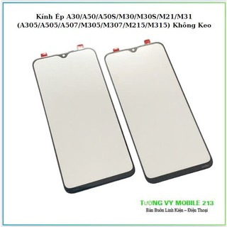 Kính ép samsung a30/a50/a50s,không keo