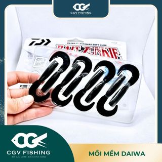 Mồi mềm daiwa bait junkie minnow & grub - giao màu ngẫu nhiên