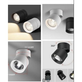 ĐÈN ỐNG BƠ XOAY  LẮP TRẦN 12W VÀ 20W