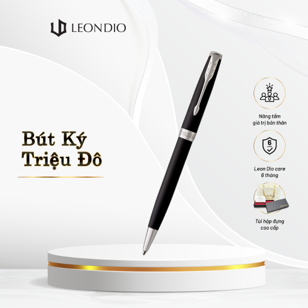 QUÀ TẶNG PARKER-Bút Ký Parker,Viết Bi Kí Cao Cấp Sonnet Đ-Matte Black CT TB-1950881 Quà Tặng Cho Sếp