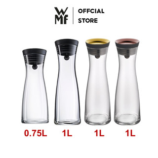 Bình nước thuỷ tinh wmf decanter, dung tích 1l, 0.75l có lưới lọc, nắp 360, không quai sang trọng