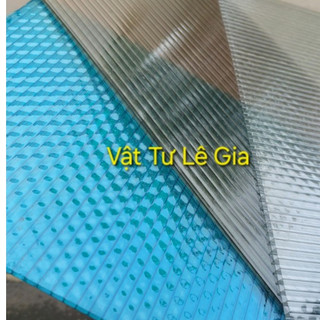 Tấm POLY rỗng ruột màu TRẮNG / XANH / NÂU TRÀ dày 4mm ,Dài x Rộng nhiều kích thước