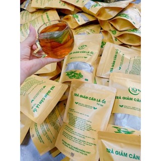  Trà Lá Ổi túi lọc 50 gói Giảo Cổ lam Cỏ Ngọt Lá Sen 