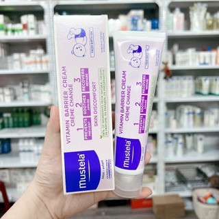 Mustela Kem Hăm Tã Cho Trẻ Sơ Sinh & Em Bé Vitamin Barrier Cream 100ml