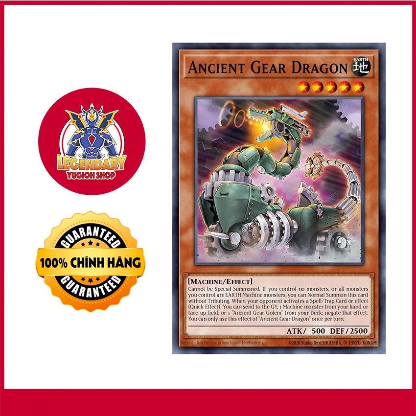 [Thẻ Bài Yugioh Chính Hãng] Ancient Gear Dragon
