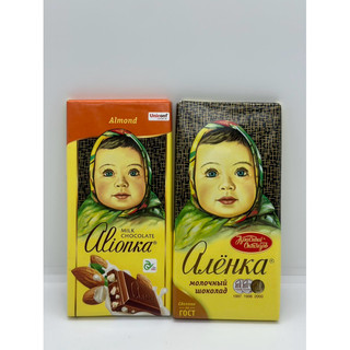 Socola em bé 90g , socola sữa Alionka Nga