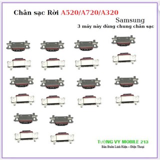 chân sạc rời samsung  A720/A520/A320