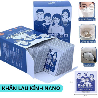 Khăn lau kính Nano Nhật Bản làm sạch kính chống mờ sương, bám hơi nước, sương mù, hấp hơi