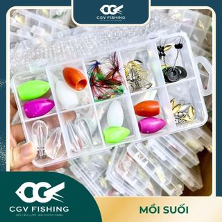 Combo mồi câu lure suối Mương, Thiểu, Rô, Chày
