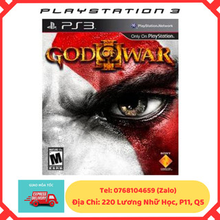 Đĩa game ps3 god of war 3 ps3 - đĩa game ps3 gốc - 2nd ko bìa