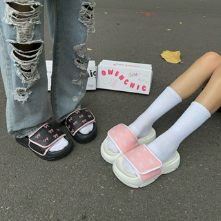 Dép Owenchic Hoa Tiết Thêu Quai Dán Nam Nữ Đế Cao Êm Chân/ Kèm Hộp/ Bảo Hành/ Hỗ trợ đổi size OWC9