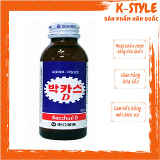 Nước tăng lực bacchus hàn quốc 100ml*10ea 제약박카스d