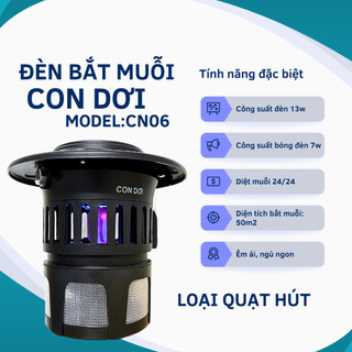 Đèn đuổi muỗi Con Dơi loại quạt hút-trong nhà - ngoài trời
