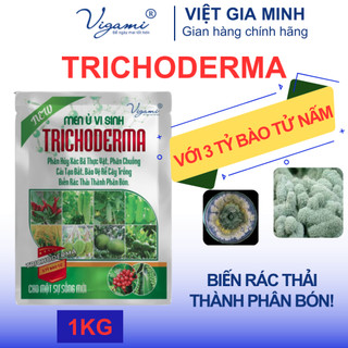 Men ủ vi sinh trichoderma cải tạo đất tơi xốp, ủ phân chuồng, ủ xác bã thực vật 1kg