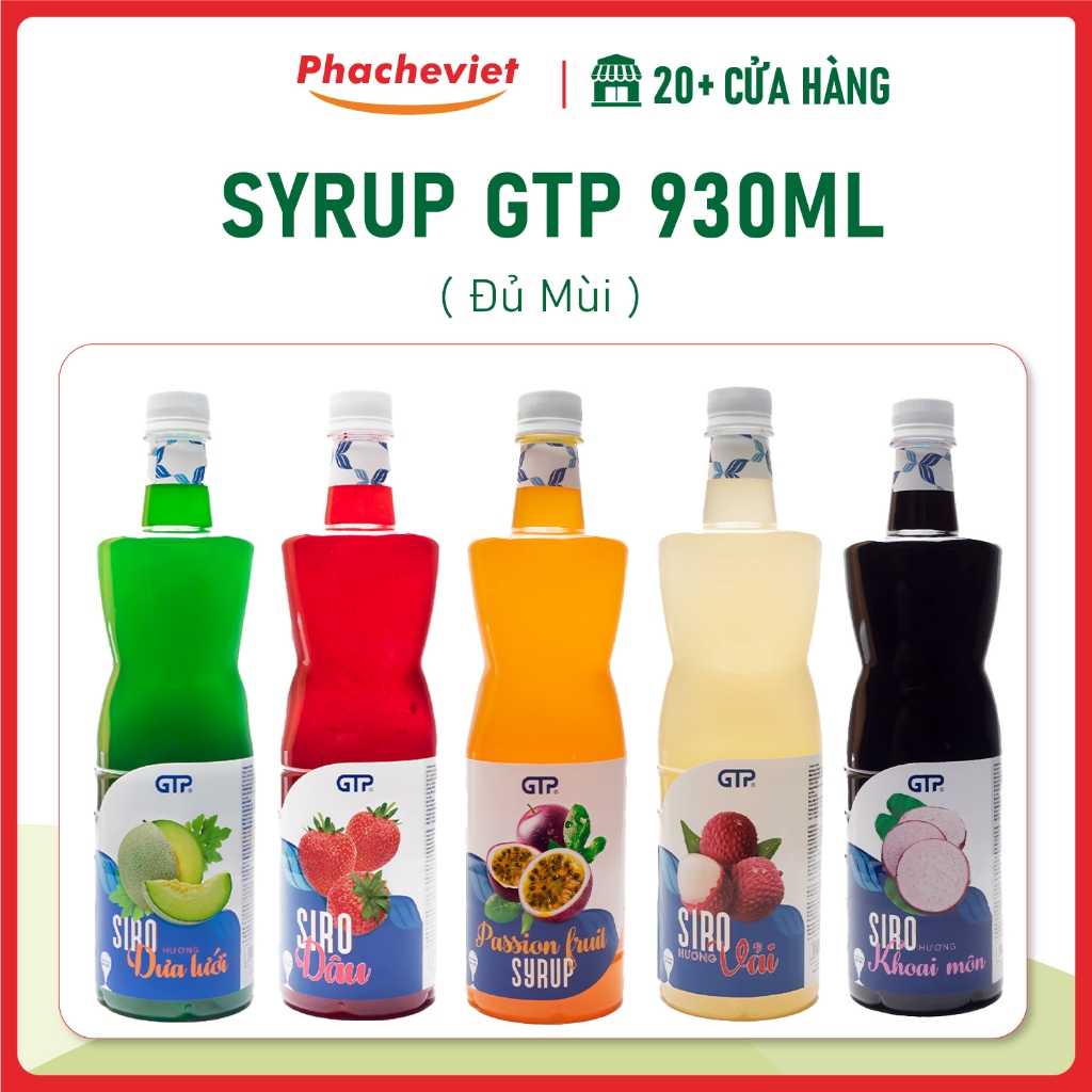 Syrup GTP 930ml (Liên hệ để đặt giá sỉ tốt)