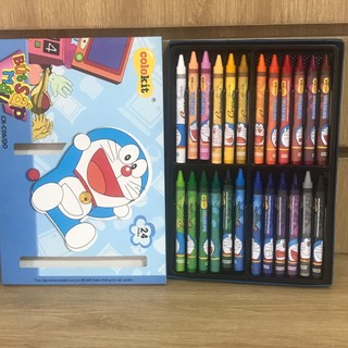 Bút Sáp Màu Doraemon Colokit