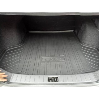 Lót Cốp Nhựa Dẻo Cho Xe Nissan Sunny đời 2014 đến 2021 , nhựa dẻo ko mùi, đàn hồi tốt, dễ dàng vệ sinh lau rửa