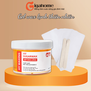 Gel Wax Lông Lạnh 100% Thiên Nhiên, Không Nấu Tặng Que Gỗ GIGAHOME 892