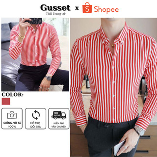 [MẶC SIÊU ĐẸP] Áo sơ mi - Áo Sơ Mi Nam Cao cấp - Chất lụa thô cao cấp, Sản phẩm chất lượng cao, dáng slimfit siêu đẹp