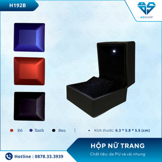 Hộp Đựng Nữ Trang CÓ ĐÈN LED - AD SHOP - Hộp Đựng Bông Tai (H192B)