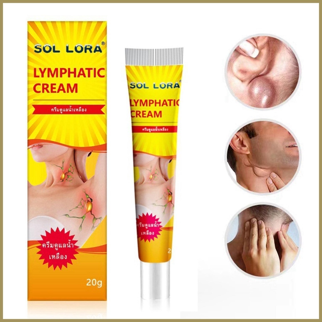 Kem Tan Hạch SOL LORA LYMPHATIC CREAM, Kem SOL LORA Hỗ Trợ Tiêu Hạch, U Mỡ, Hạch Bạch Huyết, U Bã Đậu