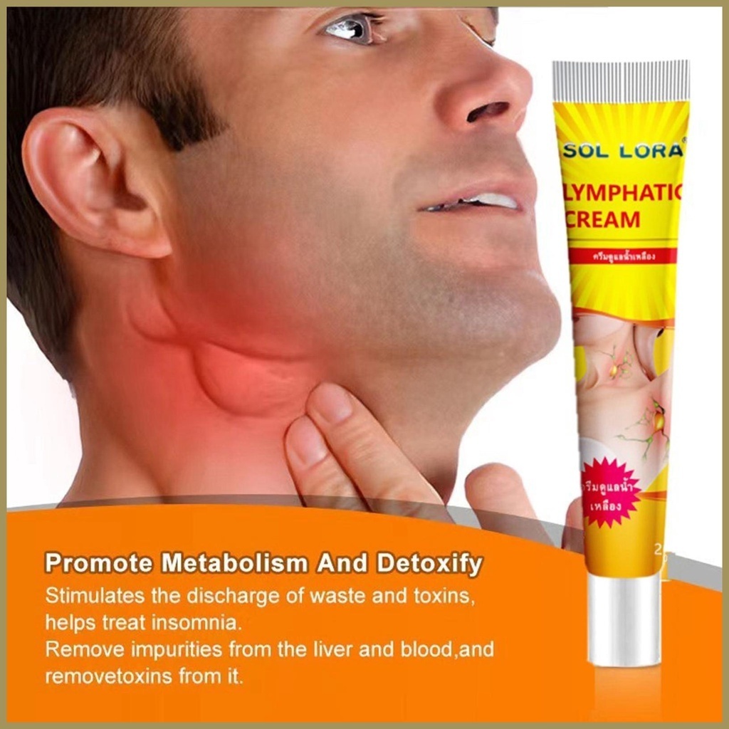 Kem Tan Hạch SOL LORA LYMPHATIC CREAM, Kem SOL LORA Hỗ Trợ Tiêu Hạch, U Mỡ, Hạch Bạch Huyết, U Bã Đậu
