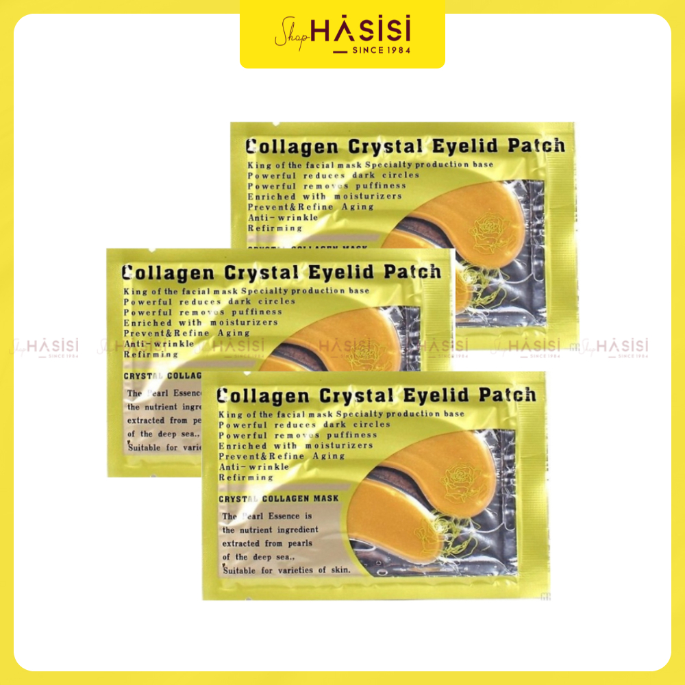 Mặt Nạ Mắt COLLAGEN - Crystal Eyelid Patch (Bao Vàng)
