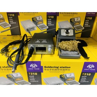 Trạm hàn t210 chính hãng oss team dùng mũi hàn jbc