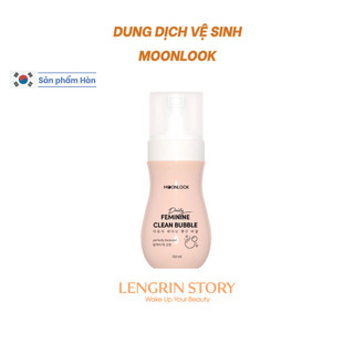Dung Dịch Vệ Sinh Moonlook Hàn Quốc Dạng Bọt Dịu Nhẹ Hỗ Trợ Làm Sạch Ngăn Ngừa Vi Khuẩn