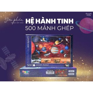 Puzzle Trí Tuệ Cho Bé 6 tuổi trở lên - 500 Mảnh - Giúp Bé Phát Triển Toàn Diện Hơn , Giggle Puzzle